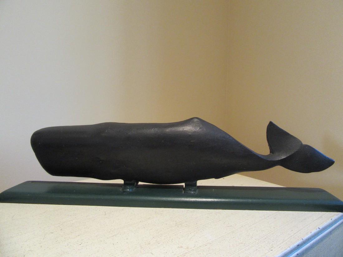 D. Baker, New Bedford' Signed Cast Iron Shop Sign (1 of 6)