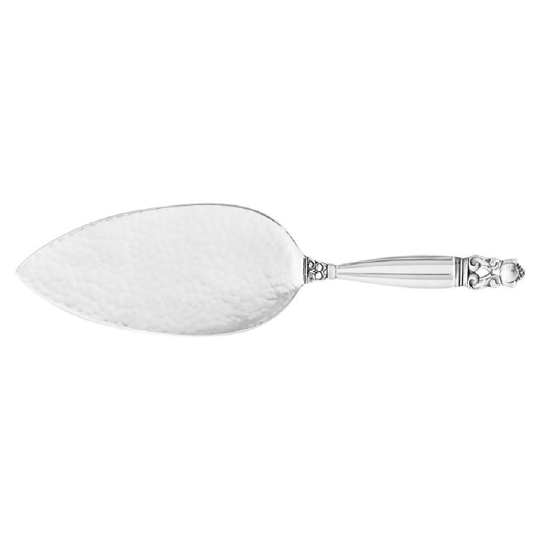 Georg Jensen Acorn Sterling Small Pastry Server (1 of 1)