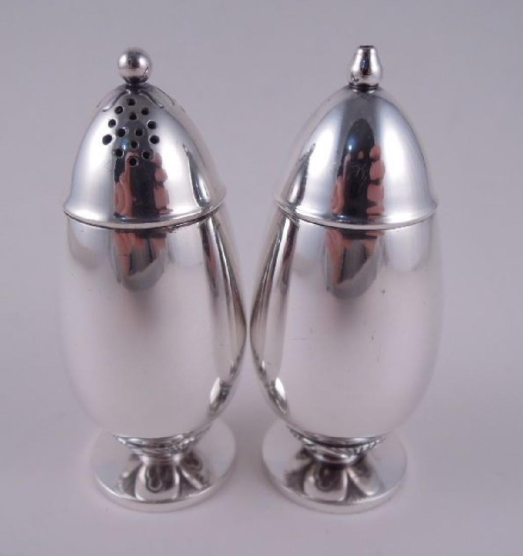 Georg Jensen Cactus Sterling Silver Salt Pepper Shakers (1 of 8)