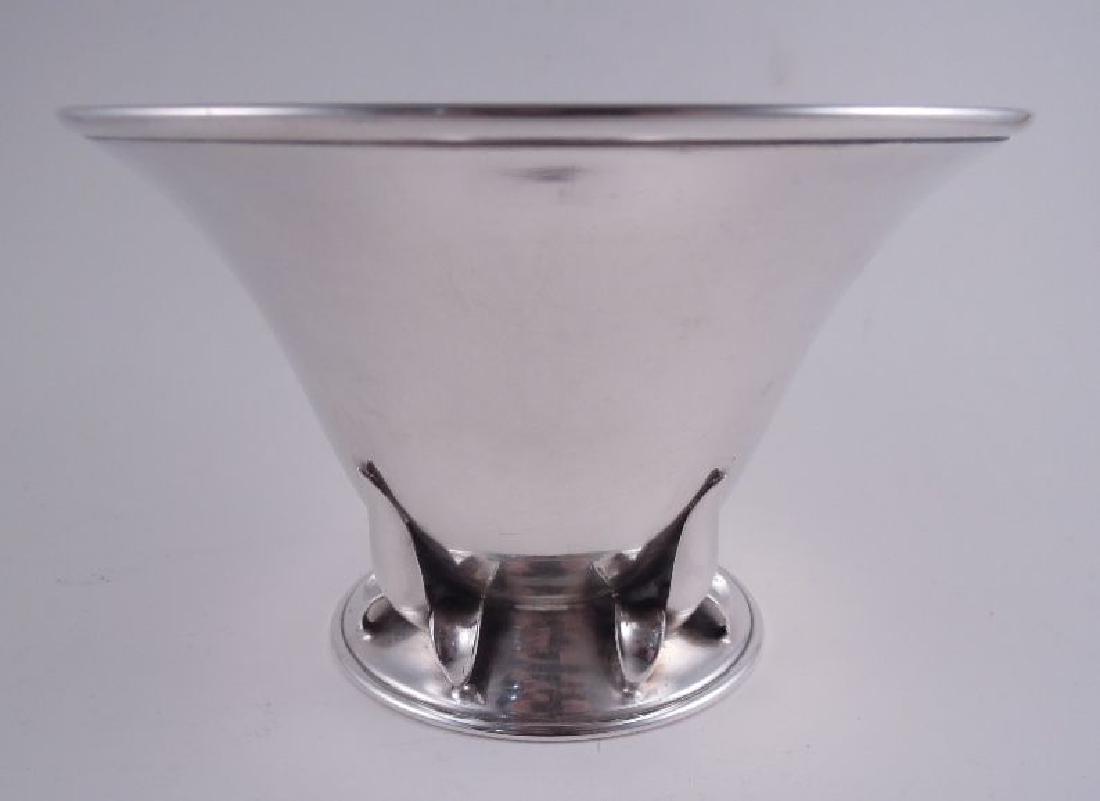 Carl Poul Petersen Sterling Silver Footed Modern Bowl (1 of 8)