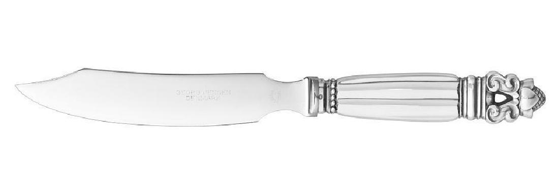 Acorn By Georg Jensen Sterling Cheese Knife (1 of 1)