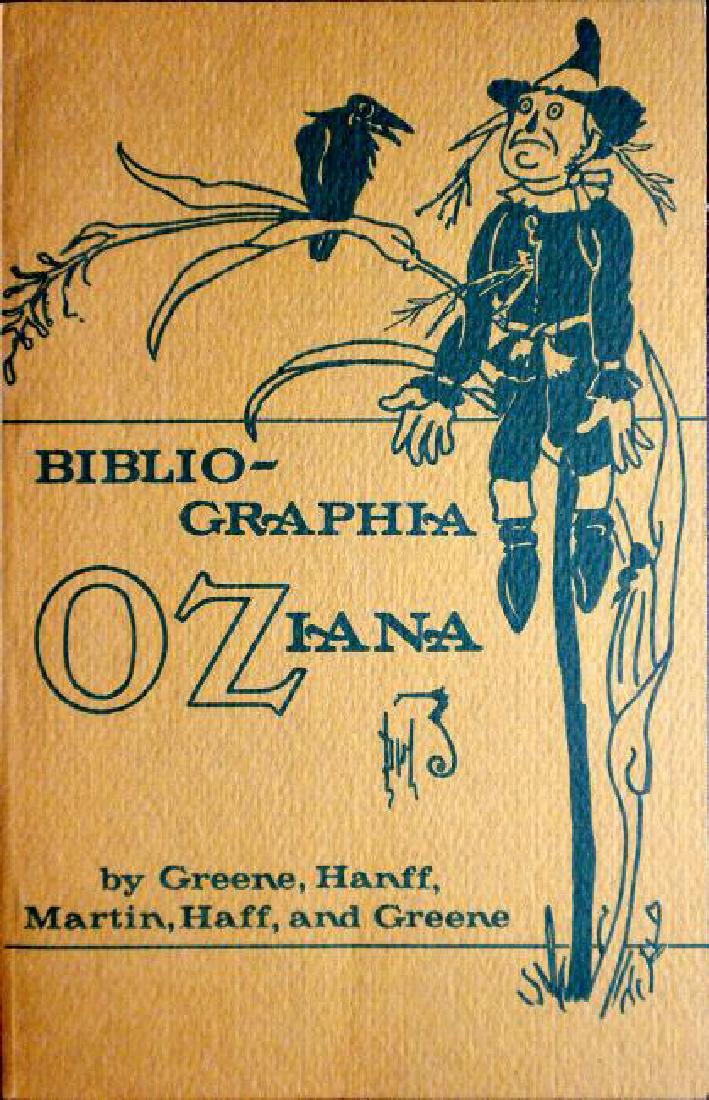 Bibliographia Oziana by L. Frank Baum 1907: Frank Octavo Baum. Bibliographia Oziana. A Concise Bibliographical Checklist of the Oz Books by L. Frank Baum and His Successors. Founded on and Continuing the Baum Bugle Checklist by Dick Martin, Jam
