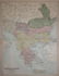 Map of Turkey, Greece, Servia, Montenegro, 1885