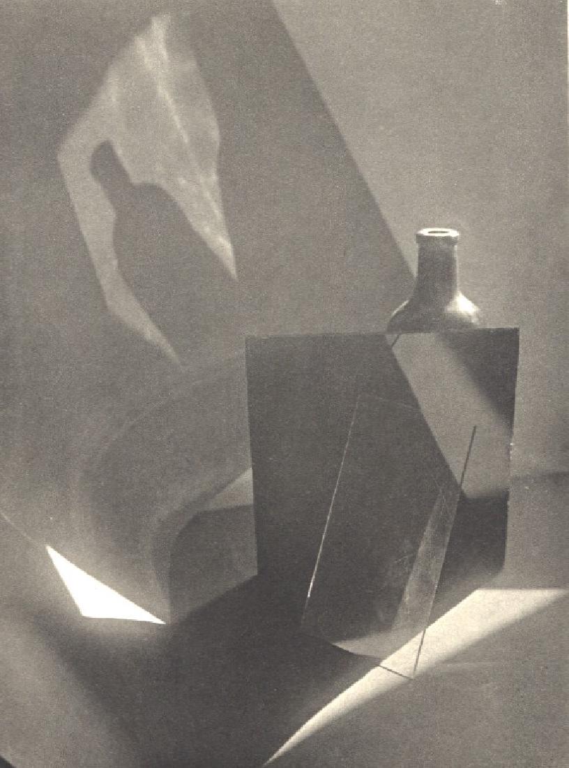 JAROMIR FUNKE - Shadows: Artist: JAROMIR FUNKE Print Title: Shadows Printing Date: 1931 Medium: Sheet-fed Gravure Printed in Prague Image Size approx. 6" x 7.5" Jaromir Funke (1896–1945) was a pioneer of modern photography.