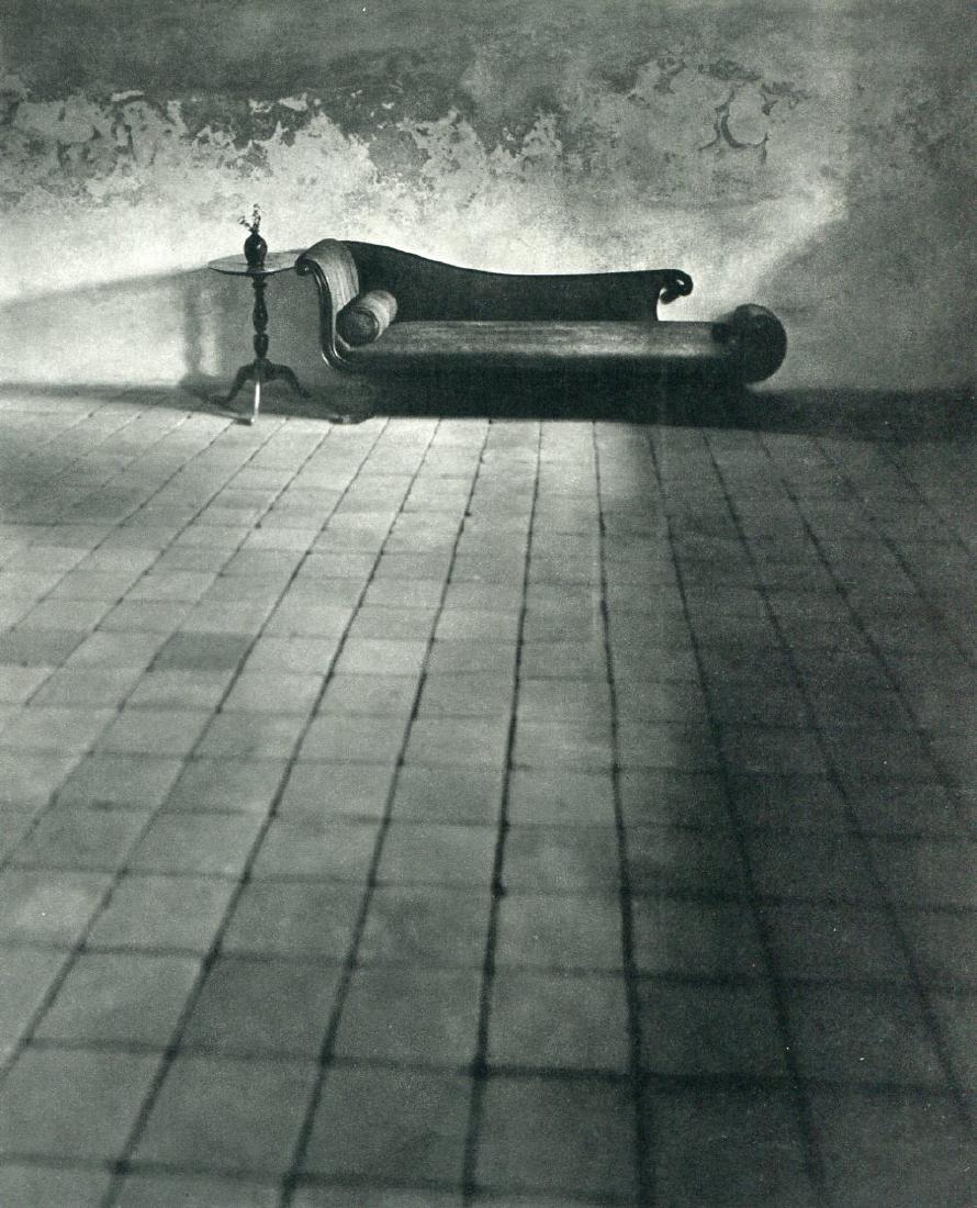 ANDRE KERTESZ - In the Cellar, 1948 Williamsburg: Artist: ANDRE KERTESZ Print Title: In the Cellar, 1948 Williamsburg Medium: Sheet-Fed Gravure Printed in 1972 by Braun - Mulhaus - France Image size (inches) approx. 7 x 8" Andre Kertesz, born Kertesz