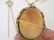 Victorian 14K Gold Shell Cameo Pendant Brooch, 1919 - 3