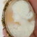 Victorian 14K Gold Shell Cameo Pendant Brooch, 1919 - 4