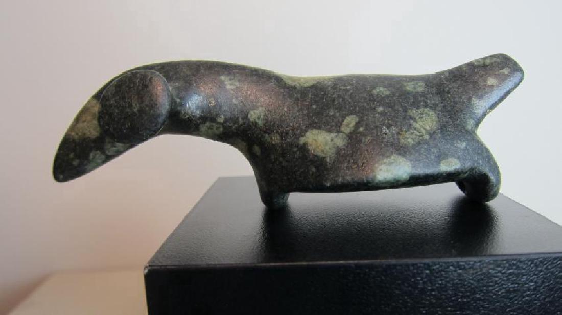 Banded-Slate Birdstone, Native American (1 of 8)