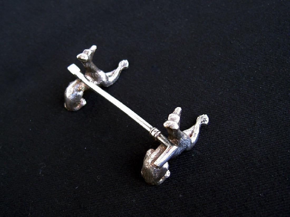 Antique English Silver Plated Knife Rest, 19th C (1 of 3)