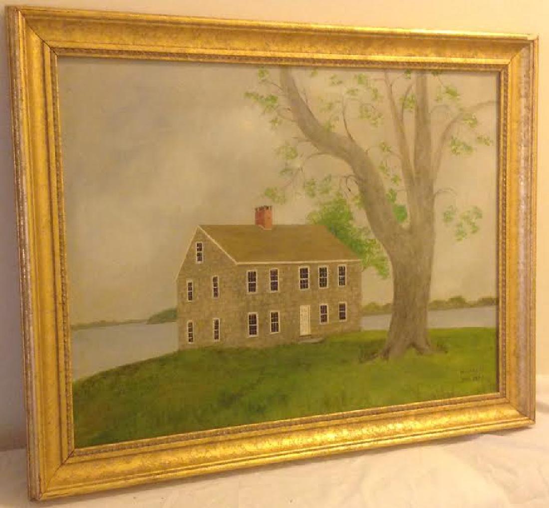 H.S. Pratt: Benjamin Tallmadge House, Signed & Framed (1 of 6)