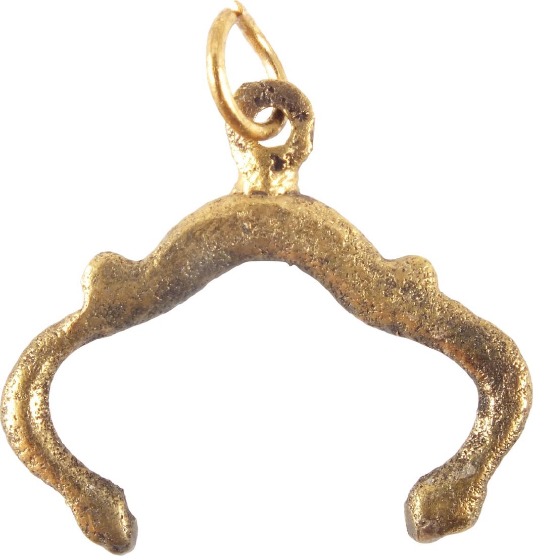 Ancient Viking Lunar Pendant C.900-1000 AD (1 of 2)