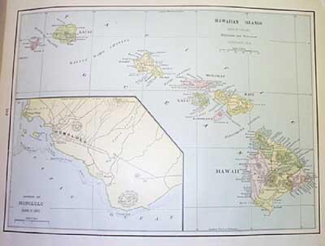 Hawaiian Islands Map, George Cram, 1905 (1 of 1)