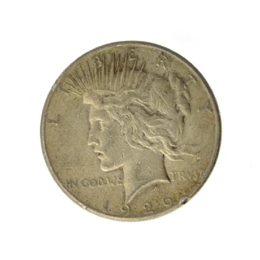 1926 Peace Silver Dollar Coin (1 of 2)