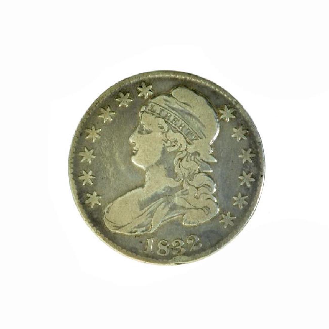 1832 Capped Bust Half Dollar Coin (1 of 2)