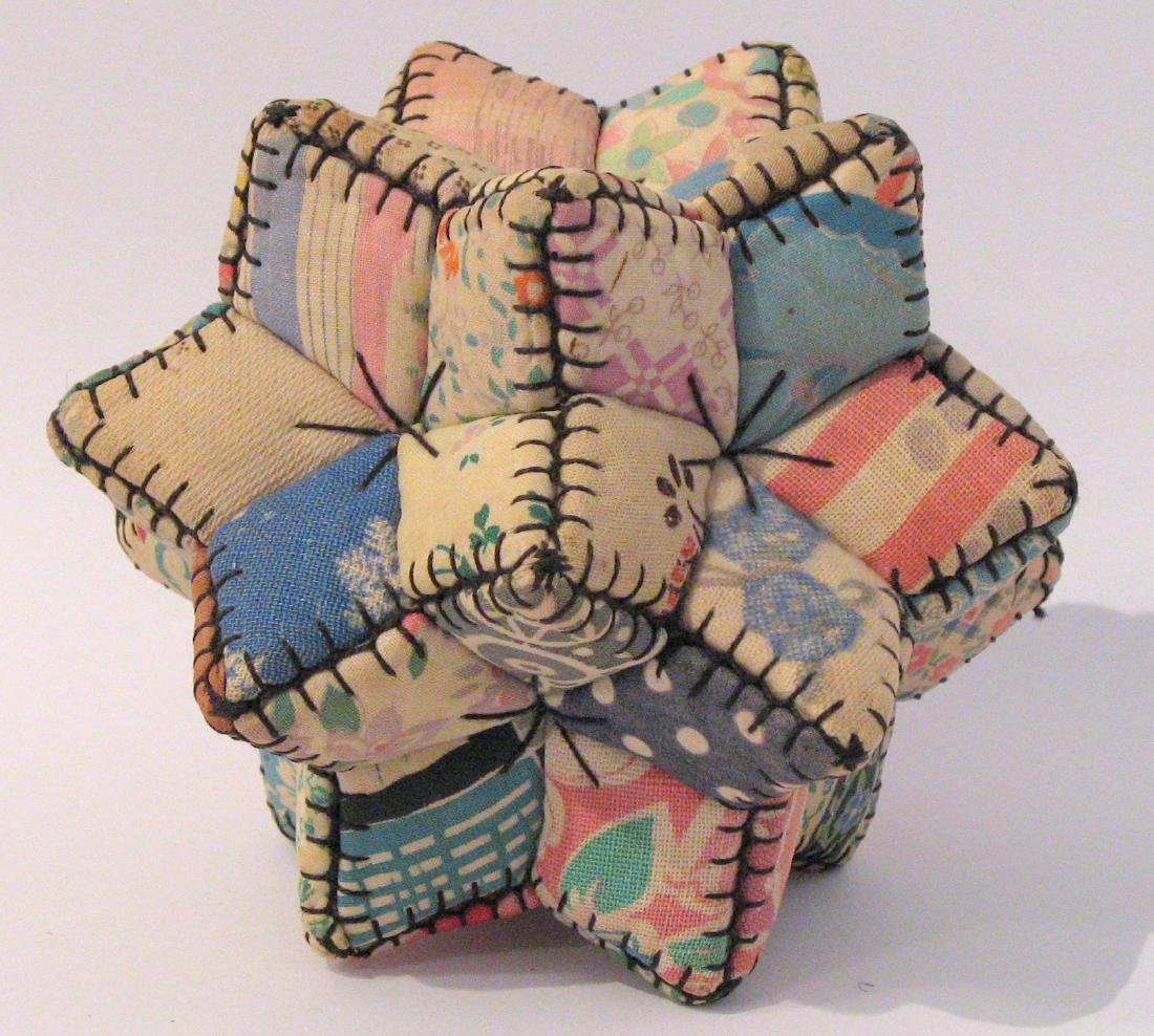Hand Made Fabric Star Pin Cushion (1 of 1)