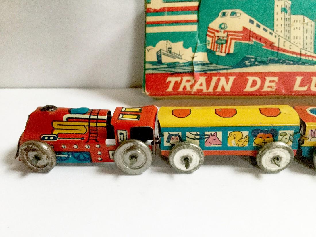 "Train De Luxe" Tin Train Set (1 of 2)