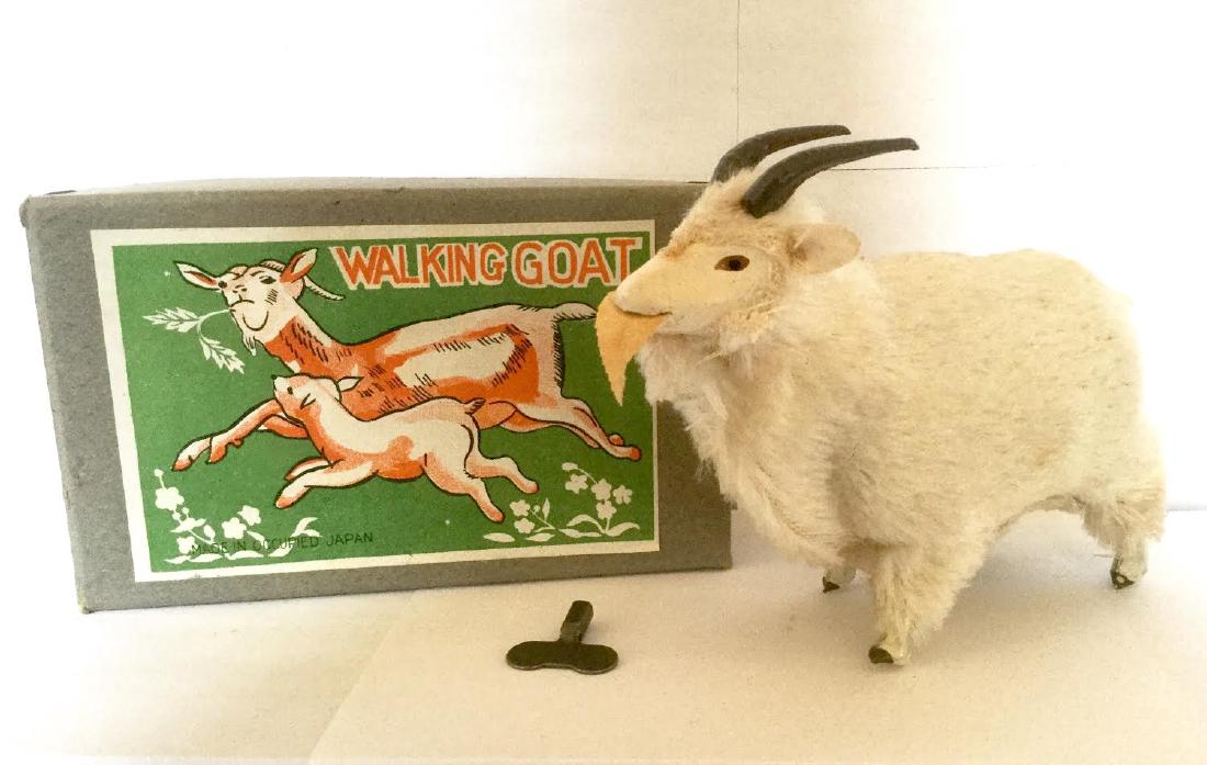 "WALKING GOAT" Wind Up Toy, 1950's (1 of 3)