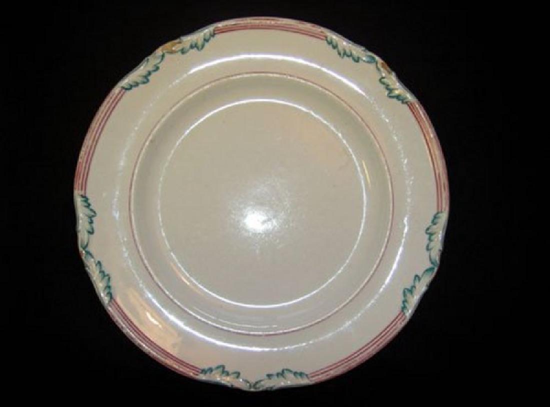 Minton's Plate, 1850: A Minton's plate imported to St Petersburg, Russia, by Tegelsten and Thornley, c 1850 (Minton impressed year mark for 1842, painted mark for 1851). Diameter 10 1/4" / 26 cm. Please note that this lot