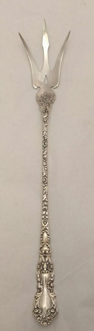 Gorham Imperial Chrysanthemum Silver Lettuce Fork, 1894 (1 of 4)