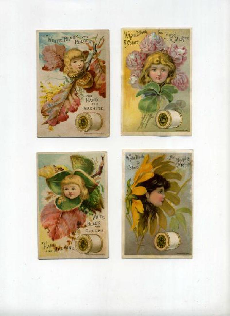 Sewing Trade Cards Early J.P. Coats Spool Co. Trade (1 of 1)