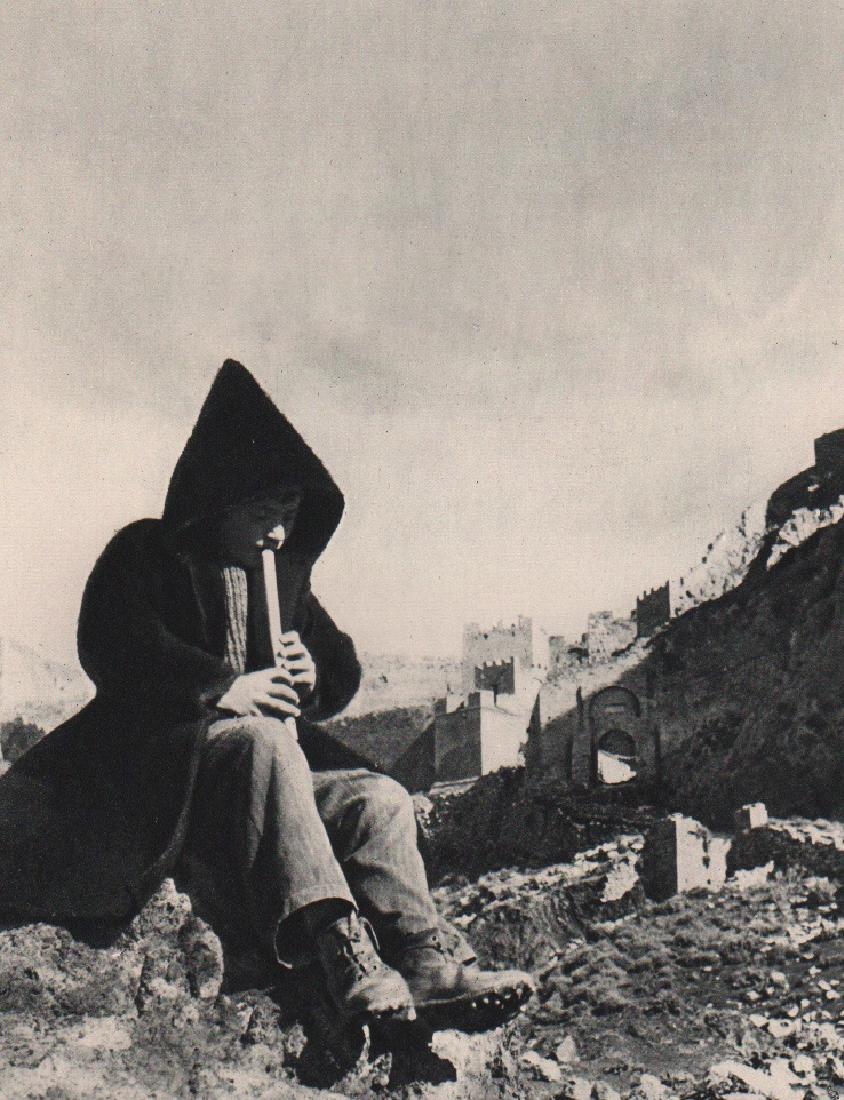 HERBERT LIST - Greece: Artist: HERBERT LIST Print Title: Greece Medium: Vintage Sheet-fed Gravure Printing Date: 1938 Printer: Neogravure, France Image Size: 7.5" X 10" HERBERT LIST (1903-1973) was a German photographer, wh