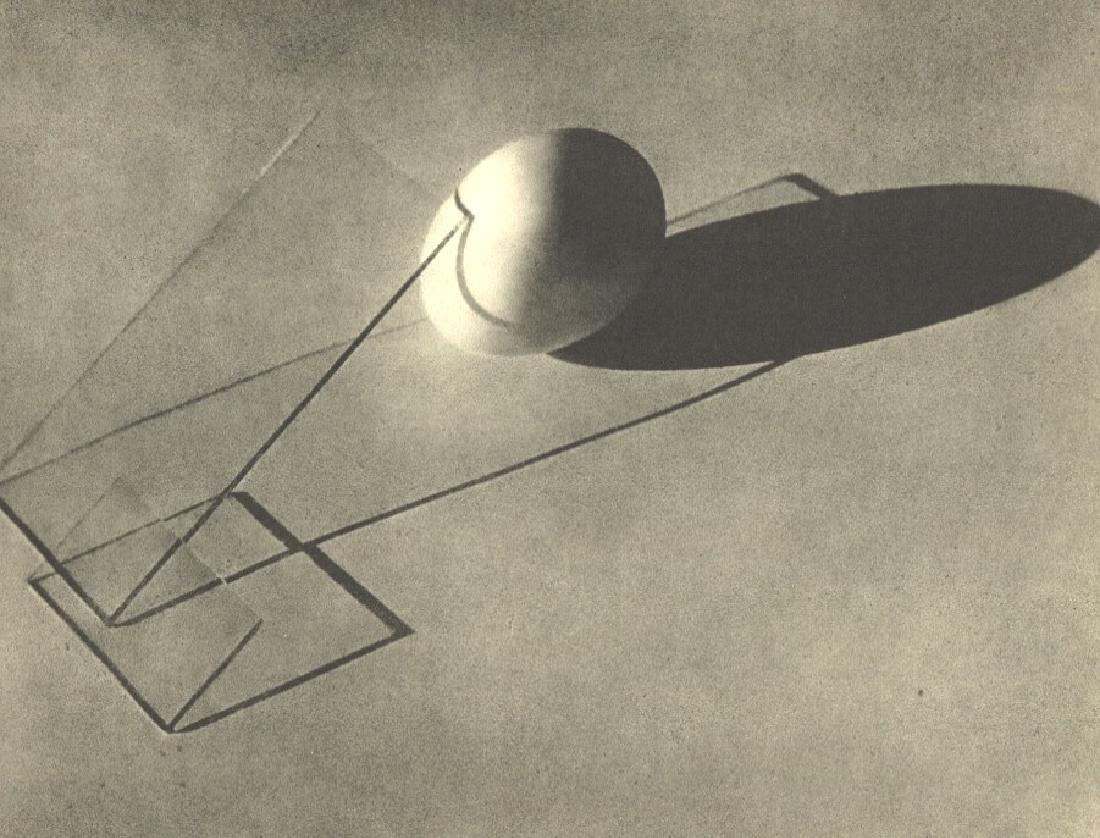 HANNES MEYER - Shadow: Artist: HANNES MEYER Print Title: Shadow From an incredible 1920s collection of European Photographers Medium: Vintage Sheet-fed Gravure Printing Date: mid - 1920s Printed: Berlin, Germany Image Size: