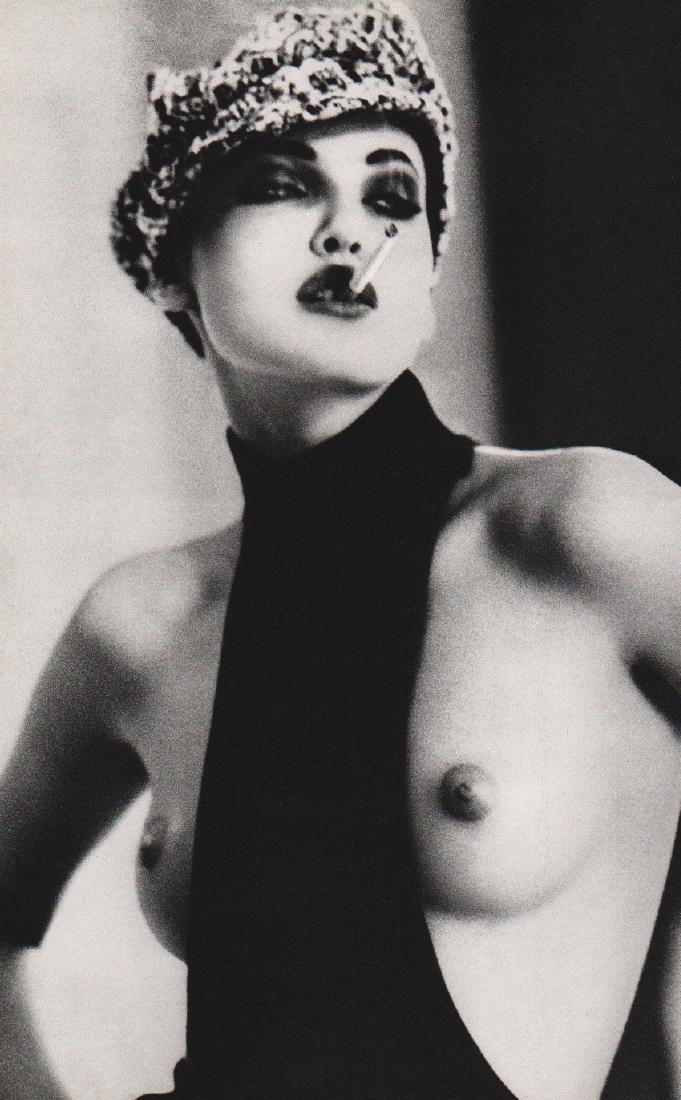 ELLEN VON UNWERTH - Smoky Nadja: Artist: ELLEN VON UNWERTH Print Title: Smoky Nadja Medium: Sheet-fed Gravure Printed in Japan in 1995 Image size (inches) approx. 9" x 13" Ellen Von Unwerth is a photographer and director, specializin