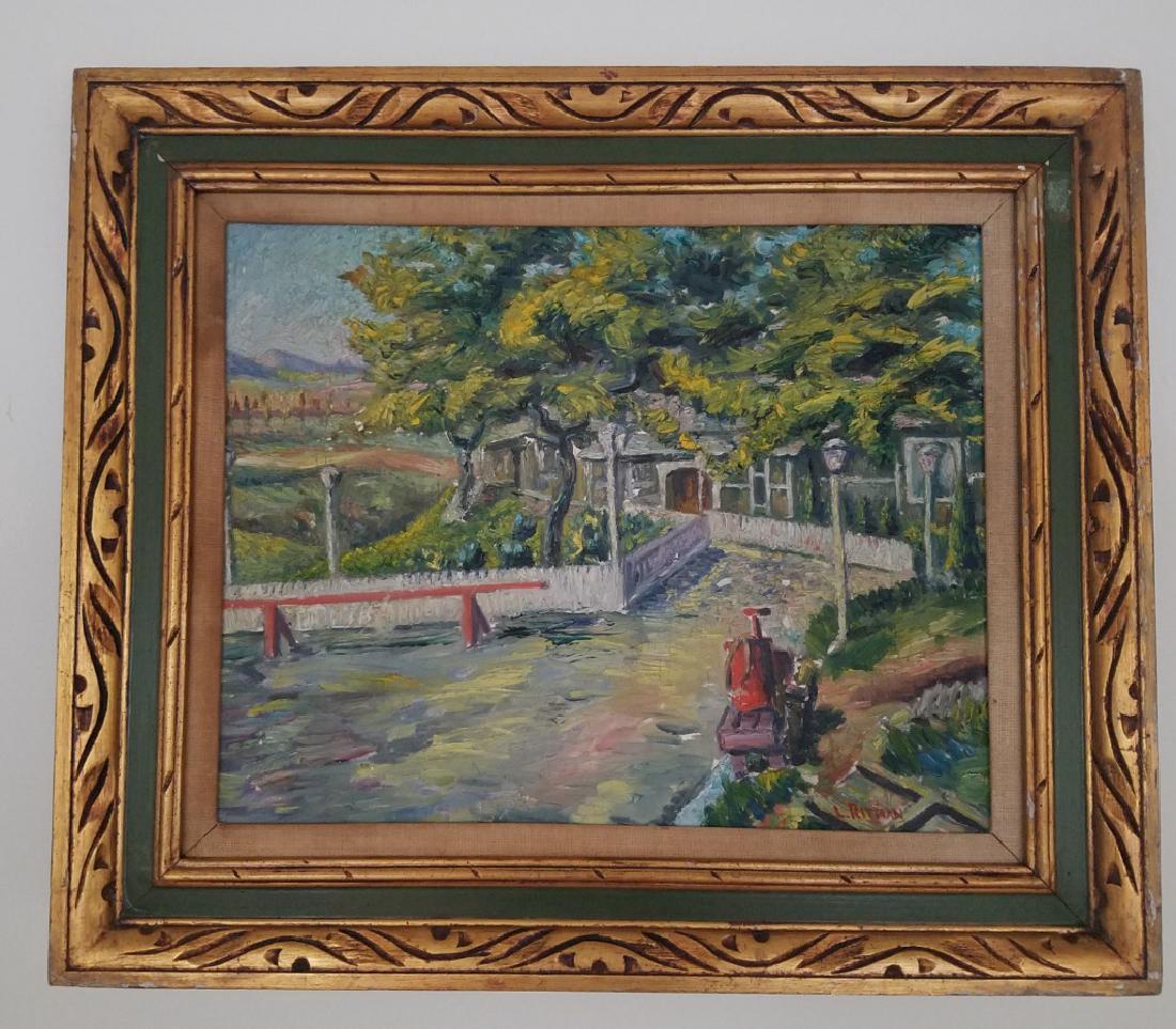 Louis Ritman Signed Oil On Canvas (1 of 9)