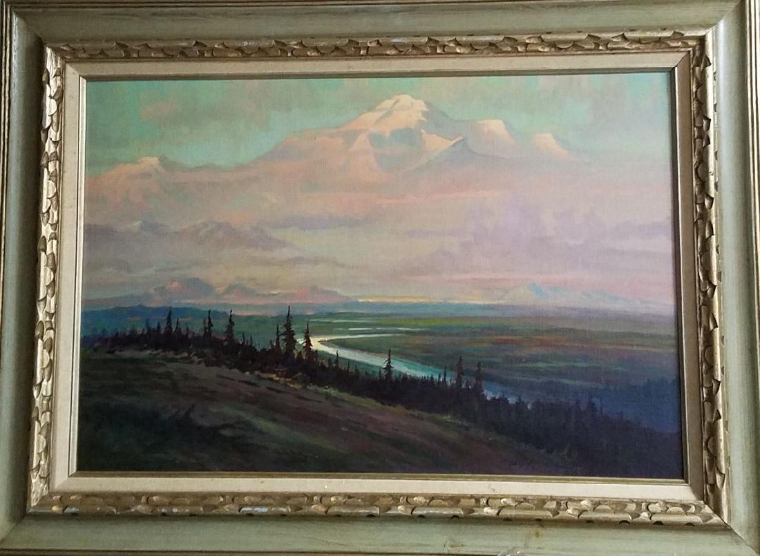 Scott Mcdaniel: Oil On Board, Signed (1 of 5)