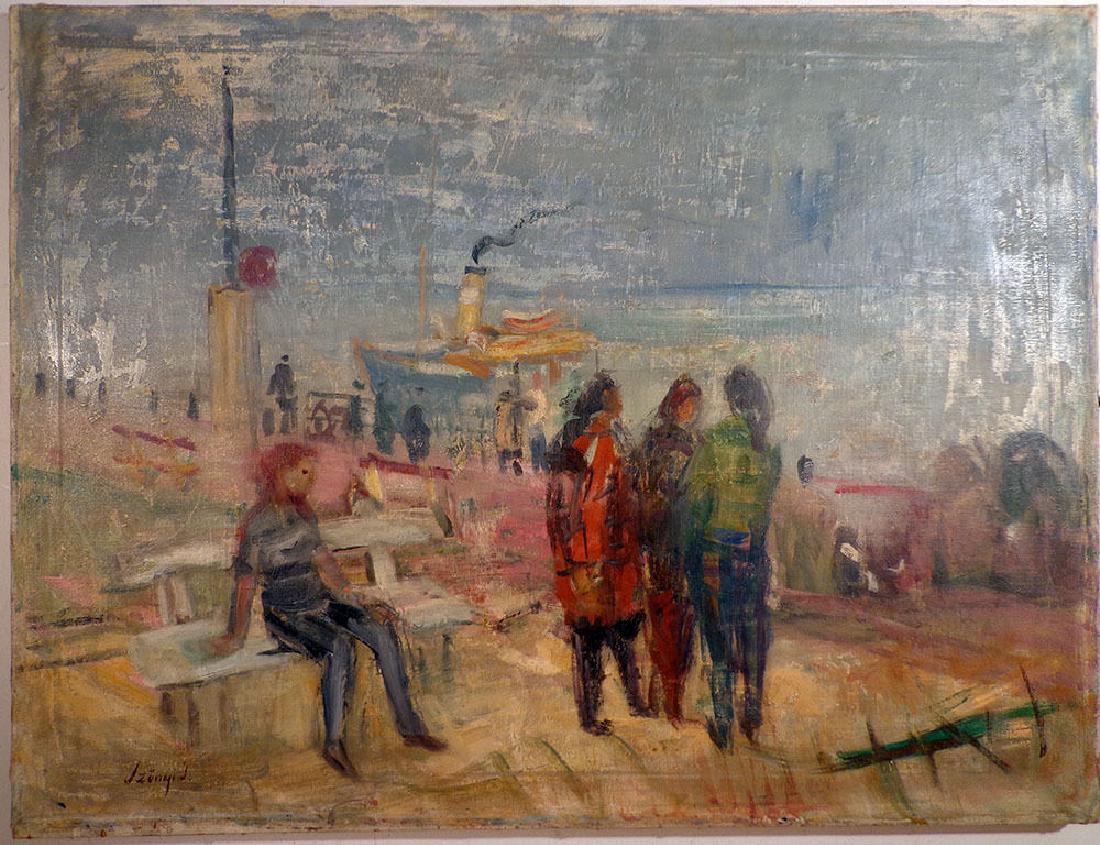 Szonyi Istvan, Oil on canvas (1 of 7)
