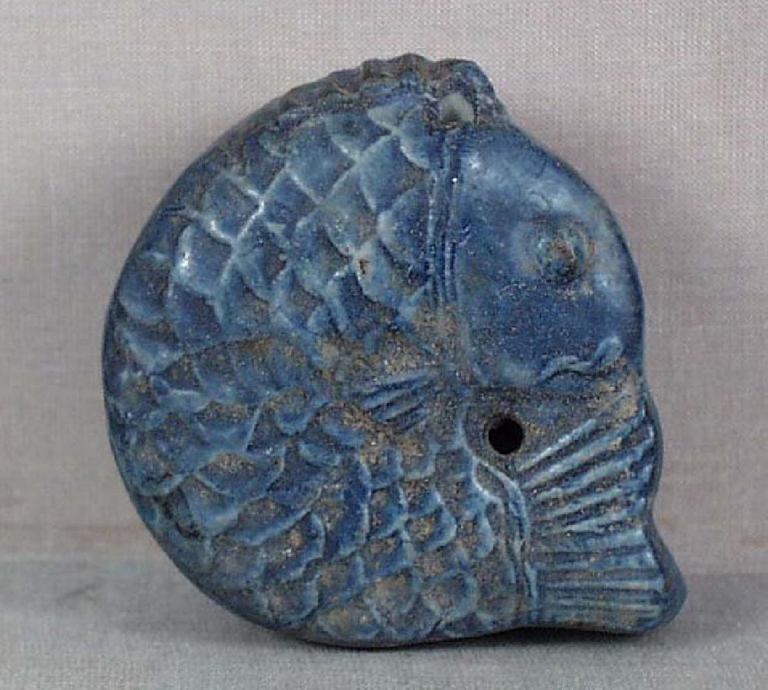 Korean Porcelain Water Dropper Carp, 19th C (1 of 6)