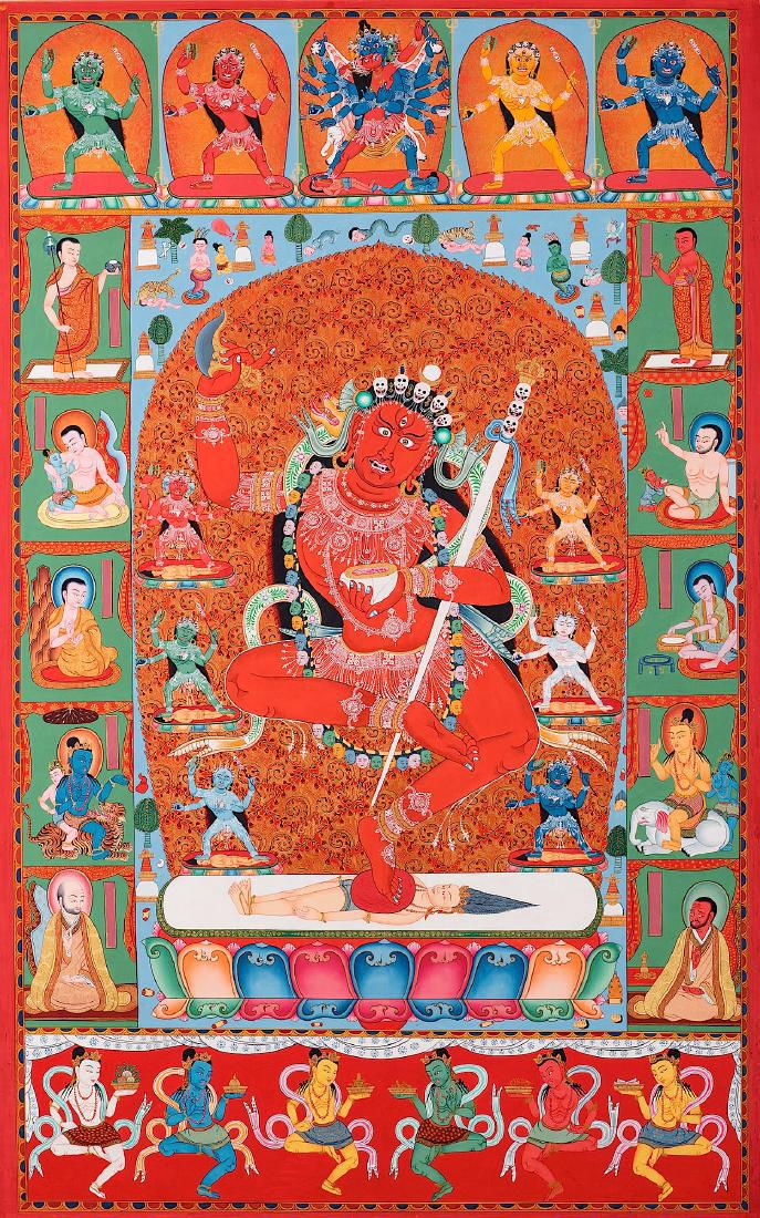 Dorje Pakmo (Vajravarahi) Thangka (1 of 1)