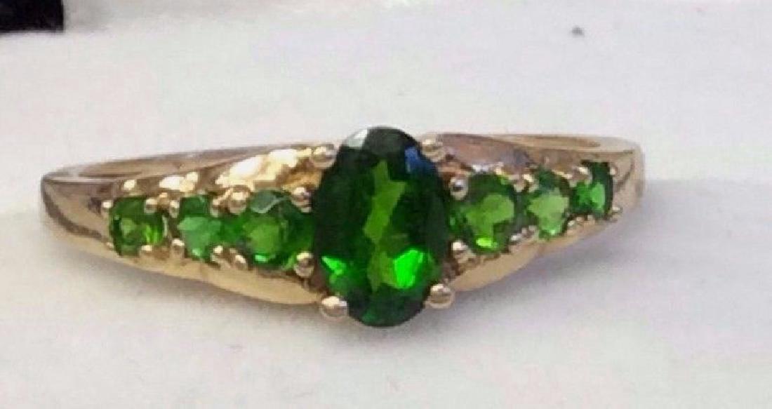 14K Gold Chrome Diopside Ring (1 of 4)