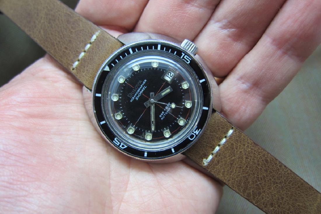 BULOVA | Oceanographer Snorkel 666 Bakelite Bezel (1 of 1)