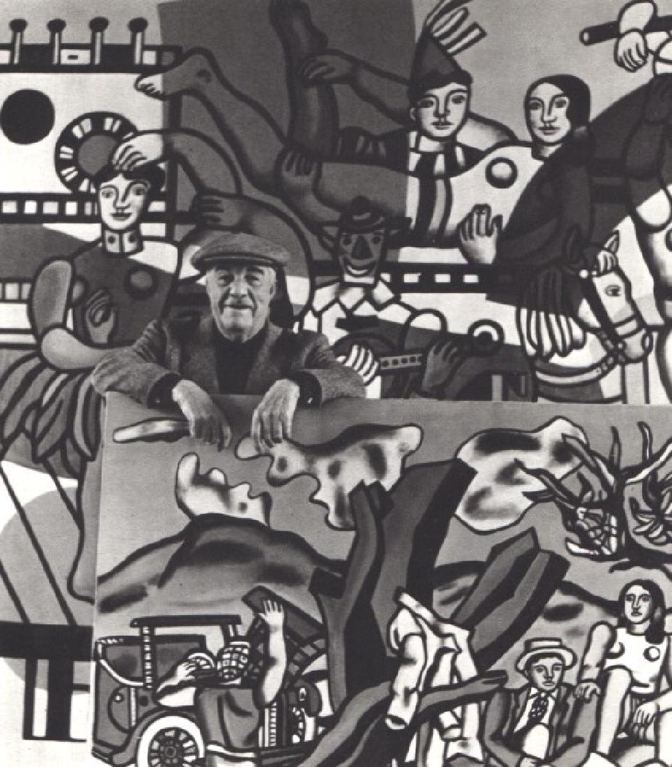 ROBERT DOISNEAU - Fernand Leger, 1954: Artist: ROBERT DOISNEAU Print Title: Fernand Leger, 1954 Printing Date: 1982 Medium: Sheet-fed Gravure Printed in France Image Size: 5" x 6" Robert Doisneau was a French photographer. Similar to accla