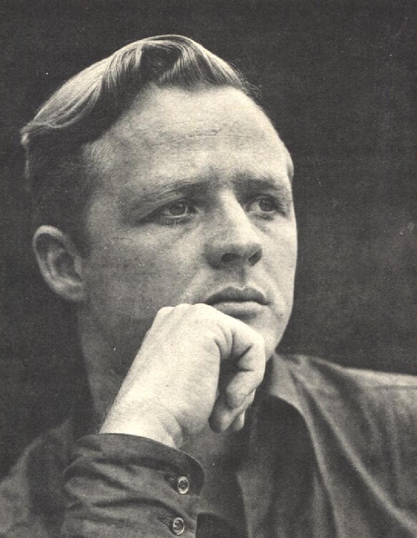 EDWARD WESTON - Portrait of Millard Sheets: Artist: EDWARD WESTON Print Title: Portrait of Millard Sheets Printing Date: 1935 by Will Kistler Co, USA 494/1000 - not marked on image but on volume Medium: Photoengraving Image Size: approx. 6" x 7