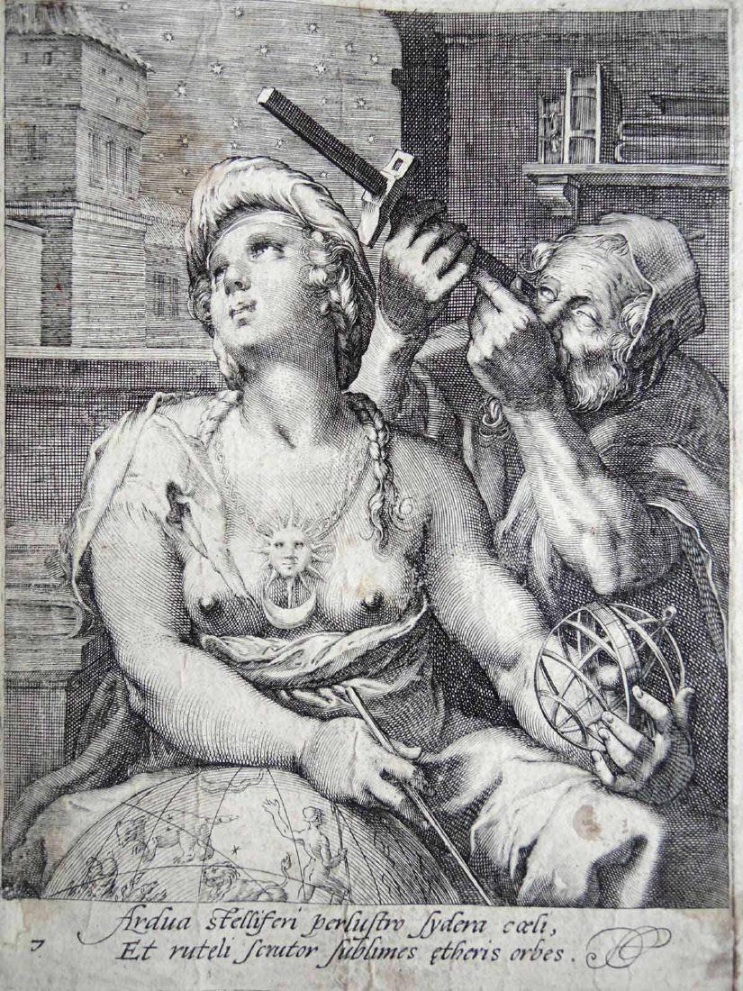 3 Engravings/Etchings by Hendrick Goltzius (1 of 3)