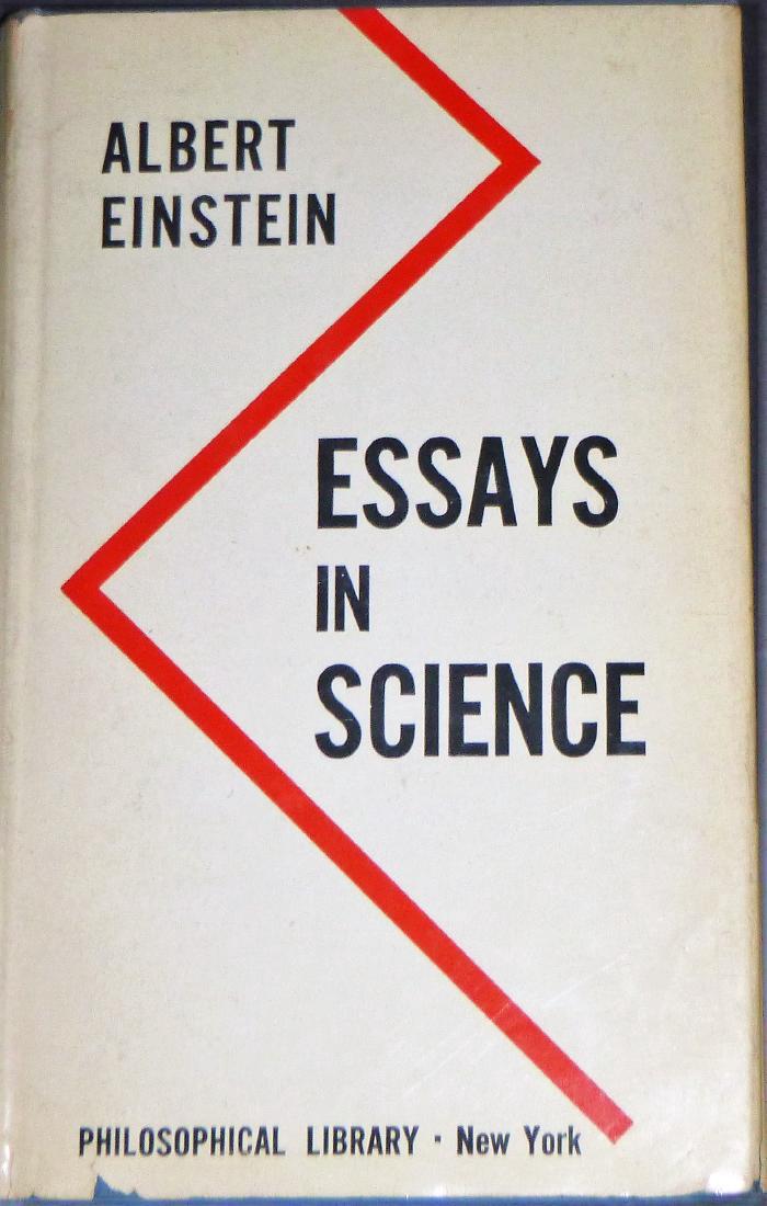Albert Einstein - Essays In Science (1 of 5)