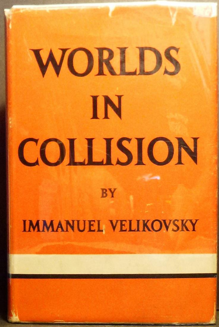 Worlds In Collision by Immanuel Velakovsky Signed (1 of 10)