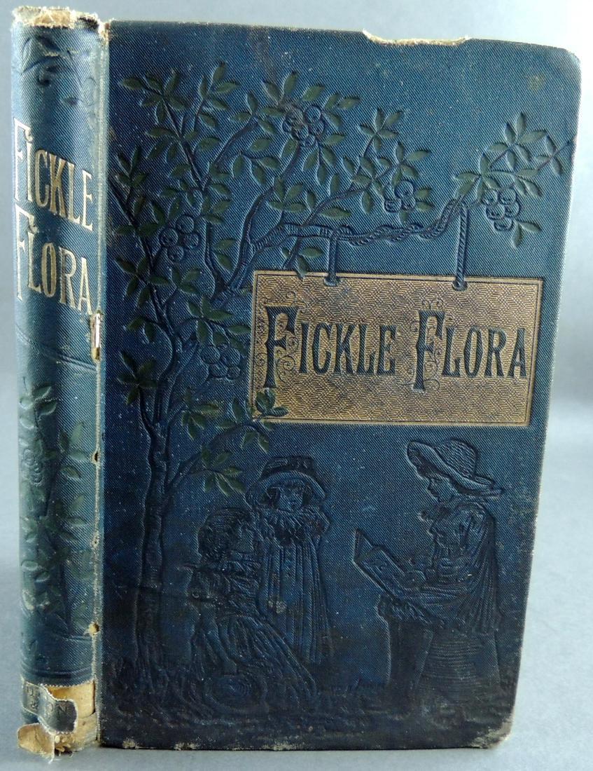 Fickle Flora And Her Seaside Friends C1863: Fickle Flora And Her Seaside Friends, c.1863 By Emma Davenport, author of “Live Toys”, “Jamie’s Questions”, etc. Copyright: 1863 Griffith & Farran, London Illustrated by Jon Absolon (London 