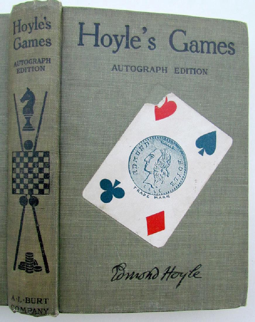 1914 Hoyle's Games Autographed Edition (1 of 5)