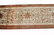 Persian Heriz Rug Serapi Runner Ivory 2.6x10.7 C.1960 - 2