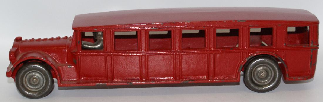 Vintage 1925 Large 12" Red ARCADE Cast Iron FAGEOL Toy (1 of 6)