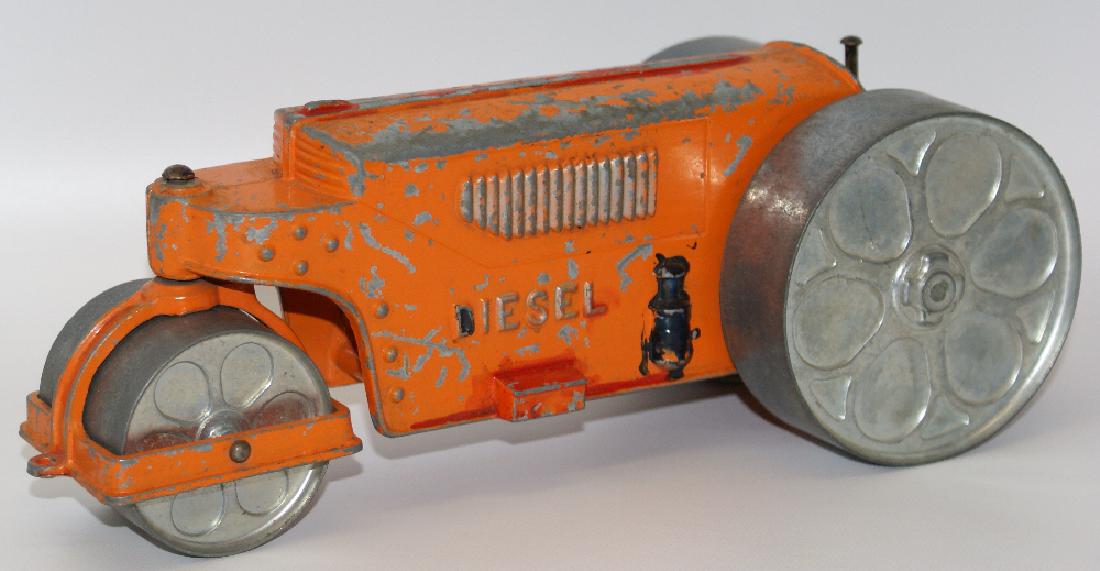 Vintage Diecast HUBLEY Kid Toy #480 DIESEL STEAMROLLER (1 of 3)