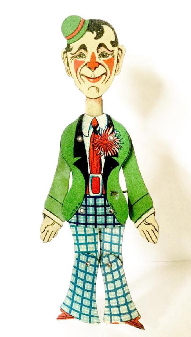 Tin "Charlie Chaplin" Dancing Toy (1 of 4)