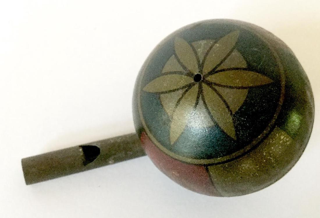 Early Tin Whistle with Star Design (1 of 4)