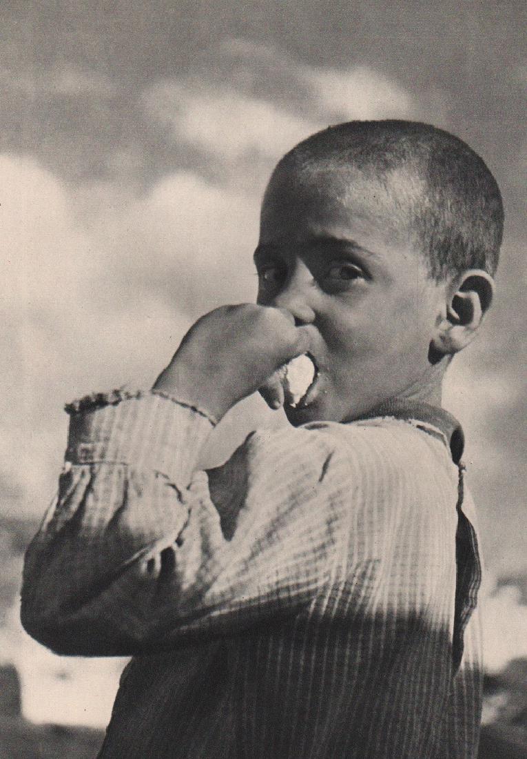 HERBERT LIST - Myconos: Artist: HERBERT LIST Print Title: Myconos Medium: Vintage Sheet-fed Gravure Printing Date: 1938 Printer: Neogravure, France Image Size: 7.5" X 10" HERBERT LIST (1903-1973) was a German photographer, w