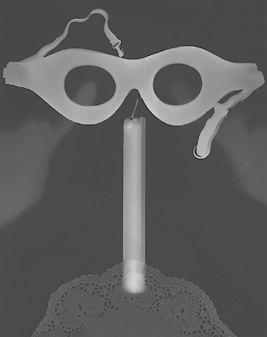 MAN RAY: Photogram I: Artist: MAN RAY Print Title: Photogram I Printing Date: 1934 Medium: Sheet-fed Gravure Printer: Neogravure Company, France Image size (inches) approx. 8 x 10" Man Ray, original name Emmanuel Radnitzky