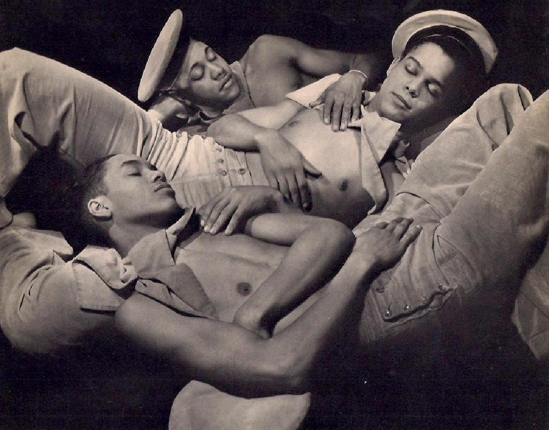 PLATT-LYNES - Sailers: Artist: GEORGE PLATT-LYNES Print Title: Sailers Medium: Vintage Sheet-fed Gravure Printing Date: 1935 Printed: Neogravure in France Image Size: 9" X 6.5" George Platt Lynes (1907 – 1955) was an Amer