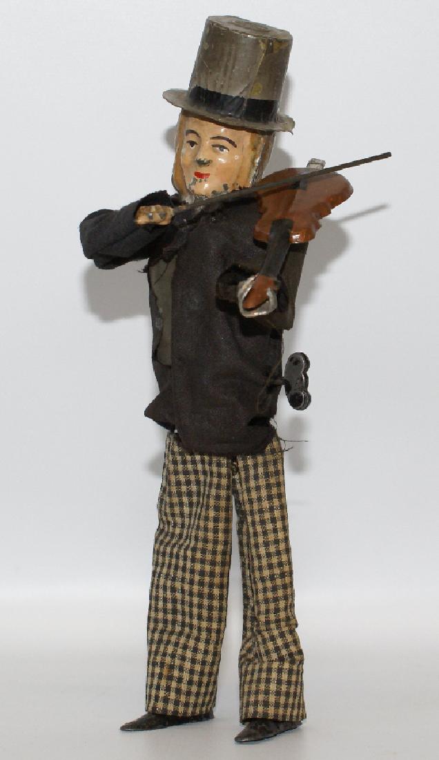 Vintage French 1897 FERDINAND MARTIN Violinist Toy (1 of 3)